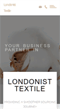 Mobile Screenshot of londonisttextile.com